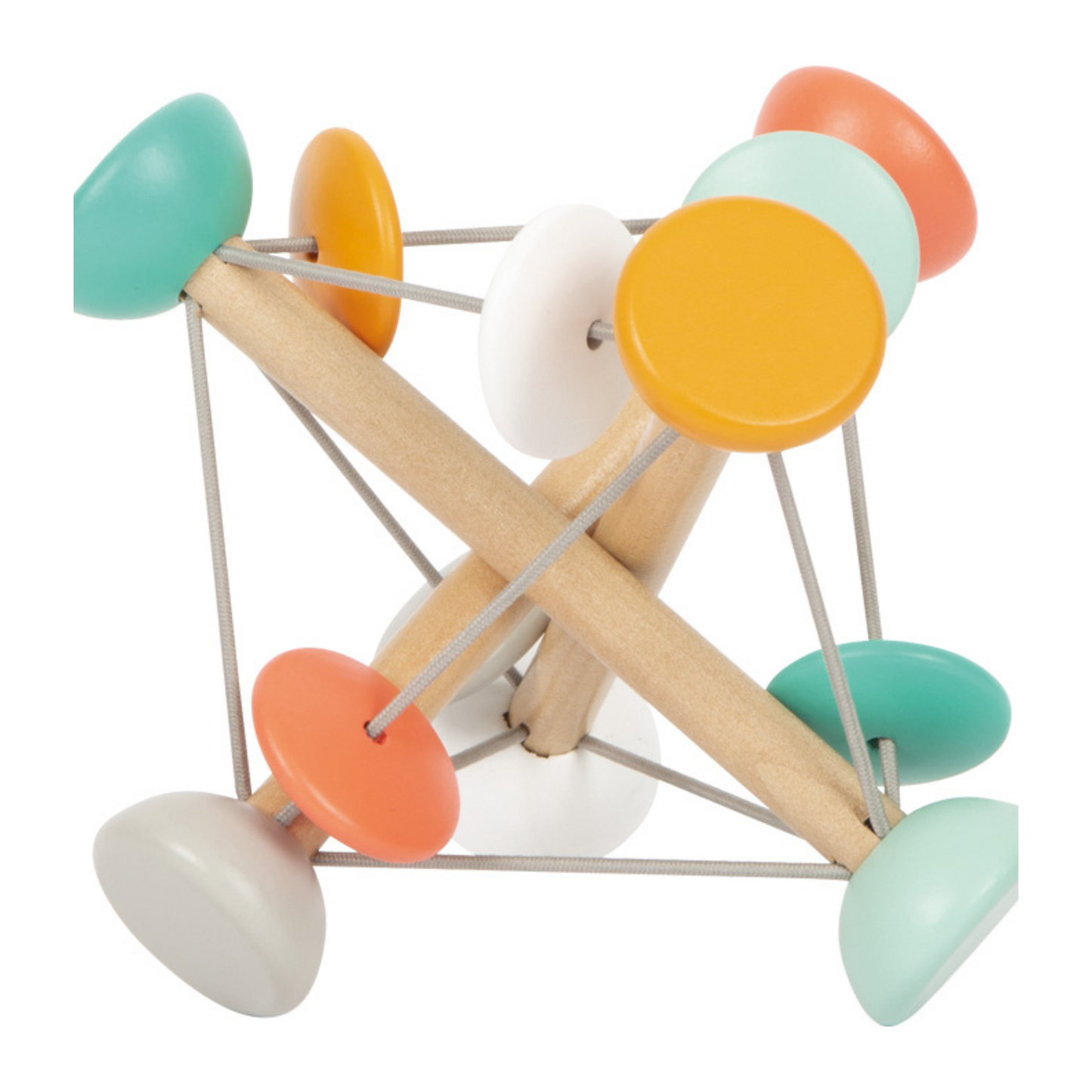 Jucarie senzoriala de apucat, pentru bebelusi, din lemn, Small Foot