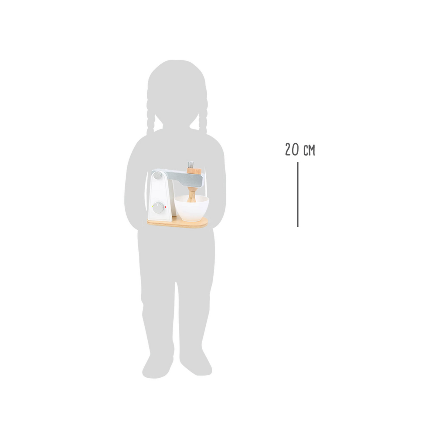 Mixer pentru bucatarie de jucarie, din lemn, Small Foot