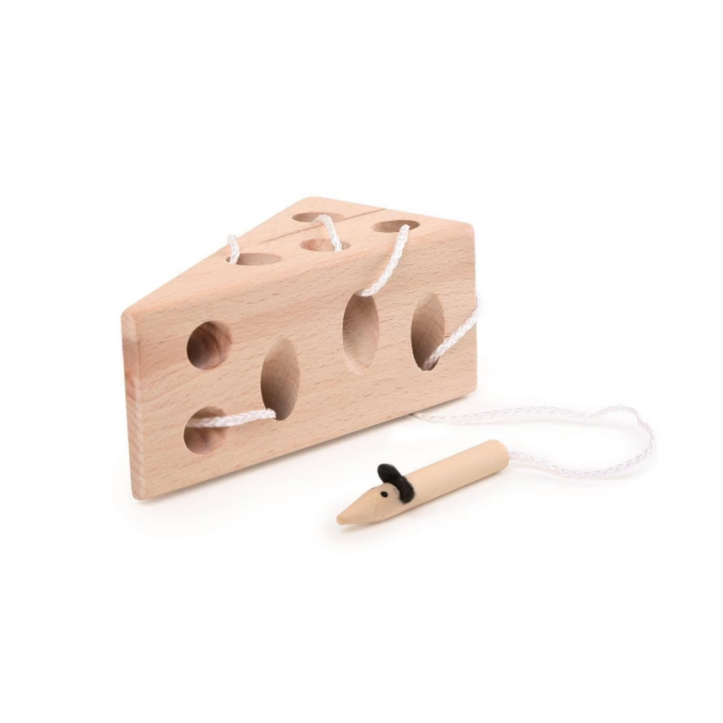 Joc de snuruire din lemn, Branza si soarece, Small Foot